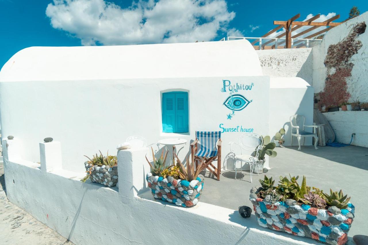 Villa Oia Sunset House Pothitou Exterior foto