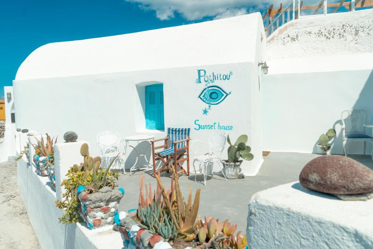 Villa Oia Sunset House Pothitou Exterior foto